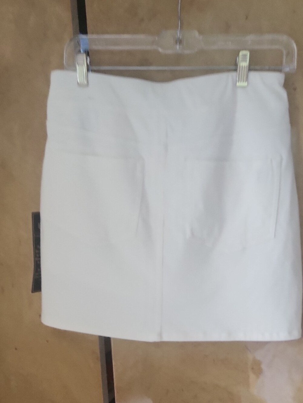NWT-DG2 by Diane Gilman White Stretch Knit Skort - Picture 7 of 7
